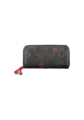 Desigual Black Polyurethane Women Wallet