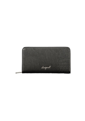 Desigual Black Polyethylene Wallet