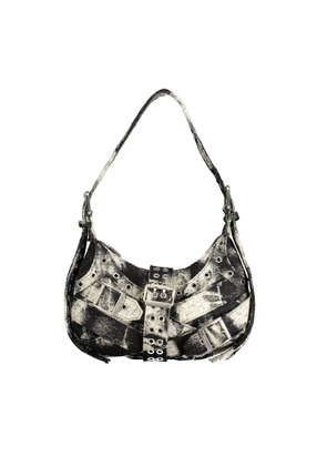 Desigual Black Cotton Handbag