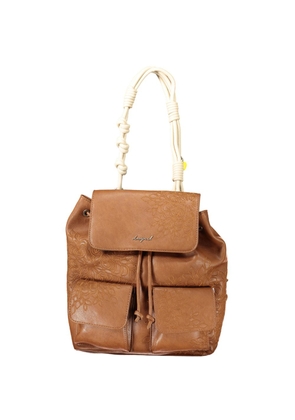 Desigual Brown Polyethylene Backpack