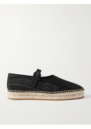 Loeffler Randall - Clover Moire Mary Jane Espadrilles - Black - US5,US5.5,US6,US6.5,US7,US7.5,US8,US8.5,US9,US9.5,US10,US10.5,US11,US12