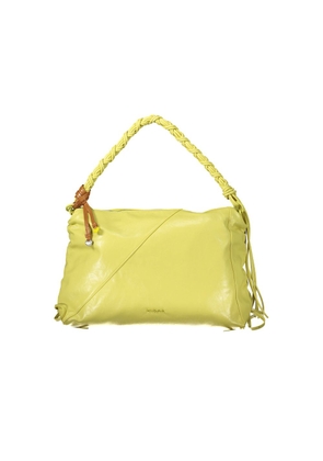 Desigual Yellow Polyethylene Handbag