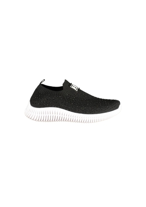 Laura Biagiotti Black Polyester Athletic Sneakers - EU36/US6