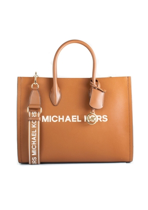 Michael Kors Brown Leather Shoulder Bag