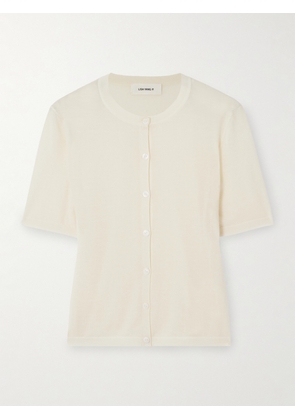 LISA YANG - Charlotte Cashmere T-shirt - Ivory - 0,1,2