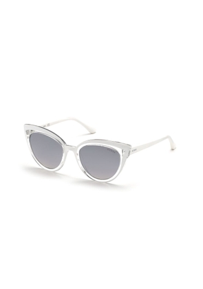 Guess White Injected Sunglasses