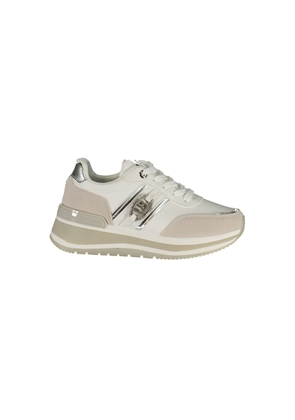 Laura Biagiotti White Polyurethane Women Sneaker - EU36/US6