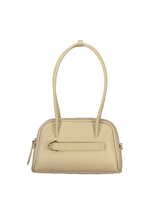 Coccinelle Beige Leather Women Handbag