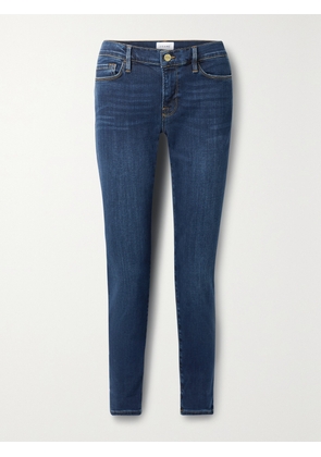 FRAME - Le Garcon Cropped Boyfriend Jeans - Blue - 23,24,25,26,27,28,29,30,31,32,33,34