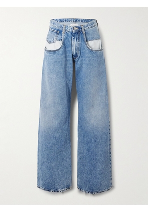 Maison Margiela - Paneled Boyfriend Jeans - Blue - IT36,IT38,IT40,IT42,IT44,IT46,IT48