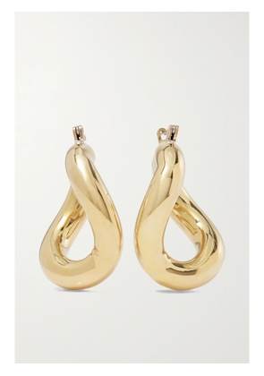 Laura Lombardi - + Net Sustain Anima Gold-tone Hoop Earrings - One size