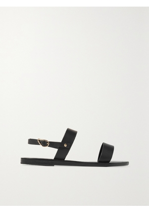 Ancient Greek Sandals - Clio Leather Sandals - Black - IT35,IT36,IT37,IT38,IT39,IT40,IT41,IT42
