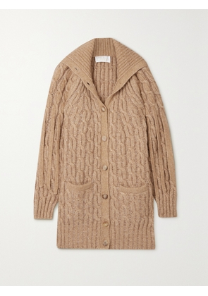 Chloé - Cable-knit Cardigan - Neutrals - XS/S,M/L