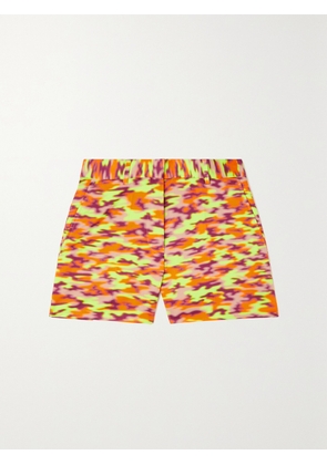 Dries Van Noten - Printed Cotton Shorts - Yellow - FR 34,FR 36,FR 38,FR 40,FR 42
