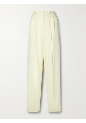 Ralph Lauren Collection - Andela Wool-crepe Tapered Pants - Cream - US2,US4,US6,US8,US10,US12,US14,US16