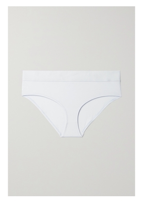 Skin - + Net Sustain Hadlee Stretch Organic Pima Cotton Briefs - Blue - x small,small,medium,large