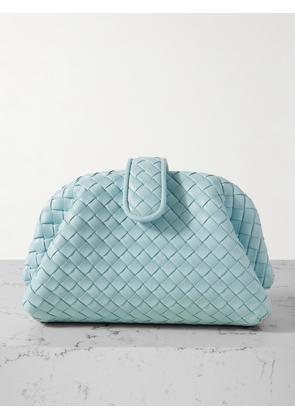 Bottega Veneta - Lauren 1980 Small Intrecciato Leather Clutch - Blue - One size