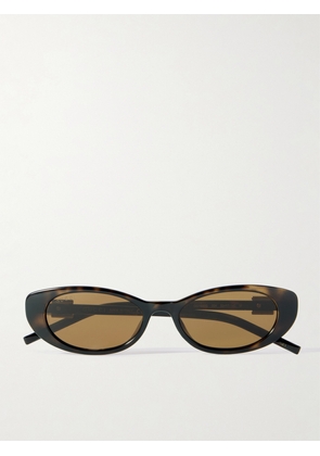 GUCCI EYEWEAR - Cat-eye Tortoiseshell Acetate Sunglasses - One size