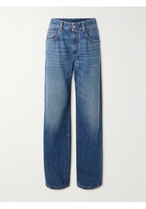 Brunello Cucinelli - Low-rise Wide-leg Jeans - Blue - IT36,IT38,IT40,IT42,IT44,IT46,IT48,IT50