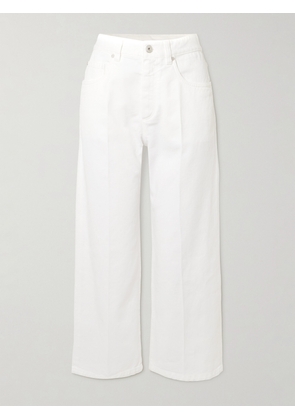 Brunello Cucinelli - Mid-rise Straight-leg Jeans - White - IT36,IT38,IT40,IT42,IT44,IT46,IT48,IT50