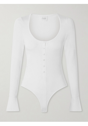 Galvan - Stretch-jersey Bodysuit - White - x small,small,medium,large