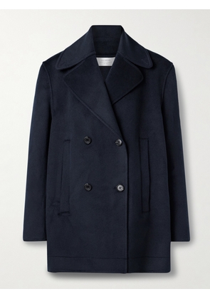 La Ligne - Micheal Double-breasted Wool-felt Coat - Blue - xx small,x small,small,medium,large,x large