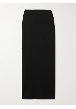 La Ligne - Knitted Midi Skirt - Black - xx small,x small,small,medium,large,x large