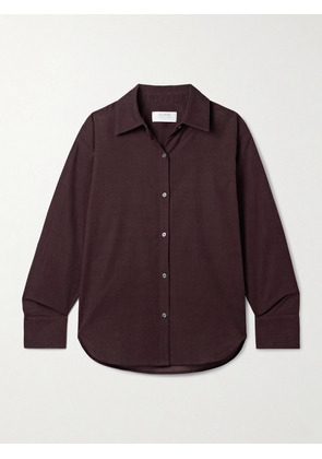 La Ligne - Alain Cotton-corduroy Shirt - Brown - xx small,x small,small,medium,large,x large