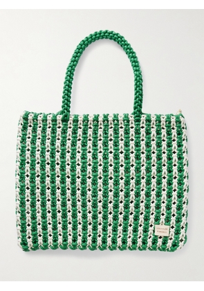 Loeffler Randall - Celia Woven Cord Tote - Green - One size