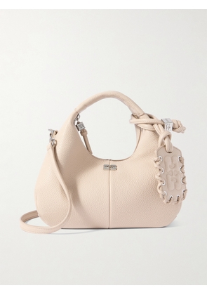 GANNI - Mini Embellished Shoulder Bag - Neutrals - One size