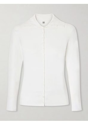 TOTEME - Knitted Cardigan - Off-white - xx small,x small,small,medium,large,x large