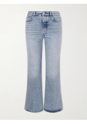 TOTEME - Kick Organic Flared Jeans - Blue - 24,25,26,27,28,29,30,31,32