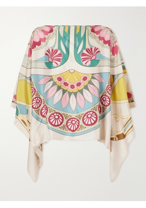 La DoubleJ - Printed Silk-twill Blouse - Multi - S/M,L/XL