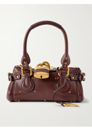 Chloé - Paddington Embellished Leather Tote - Brown - One size