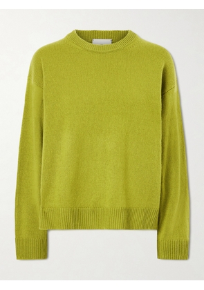 The Elder Statesman - Zuma Cashmere Sweater - Green - x small,small,medium,large