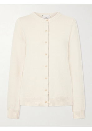 The Elder Statesman - Nora Lite Ruth Cotton Cardigan - White - x small,small,medium,large