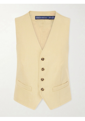 Polo Ralph Lauren - Hemp And Cotton-voile Vest - Brown - US0,US2,US4,US6,US8,US10,US12