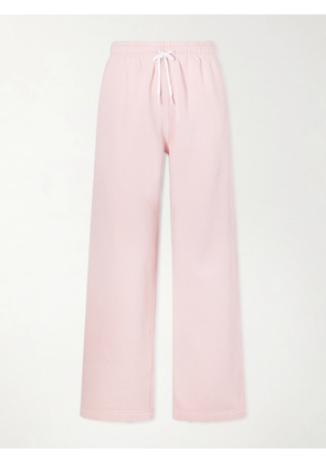 Polo Ralph Lauren - Cotton-blend Jersey Track Pants - Pink - xx small,x small,small,medium,large,x large
