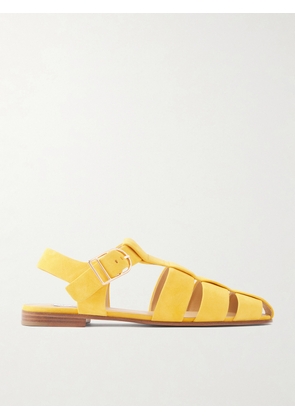 Gabriela Hearst - Lynn Suede Sandals - Yellow - IT36,IT36.5,IT37,IT37.5,IT38,IT38.5,IT39,IT39.5,IT40,IT40.5,IT41,IT41.5,IT42
