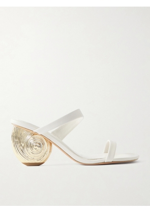 SIMKHAI - Marion Leather Sandals - White - IT36,IT37,IT38,IT39,IT40,IT41