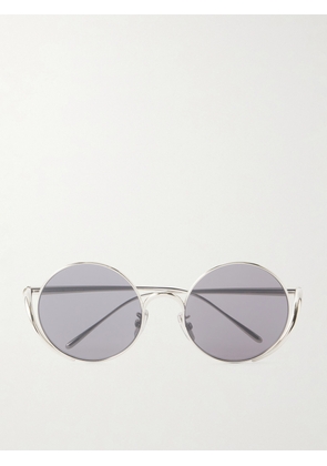 Loewe - Round-frame Silver-tone Sunglasses - One size