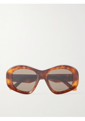 Loewe - Anagram Round-frame Tortoiseshell Acetate Sunglasses - One size