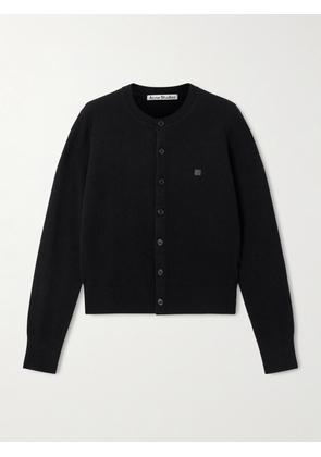 Acne Studios - Wool And Yak Hair-blend Cardigan - Black - x small,small,medium,large