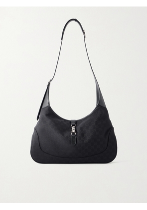 Gucci - Jackie 1961 Large Canvas-jacquard Shoulder Bag - Black - One size