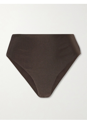SIMKHAI - Gracie Bikini Briefs - Brown - x small,small,medium,large