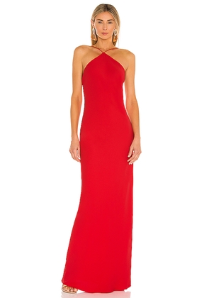 Amanda Uprichard X REVOLVE Riesling Gown in Red. Size S. Also in M, L.