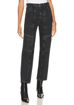 AGOLDE Cooper Cargo Jeans in Black. Size 32. Also in 31.