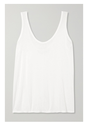 The Row - Thomaston Slub Jersey Tank - White - x small,small,medium,large