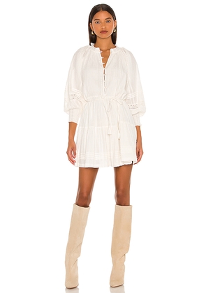 Cleobella Meadow Mini Dress in Ivory. Size S. Also in XS, M, L.