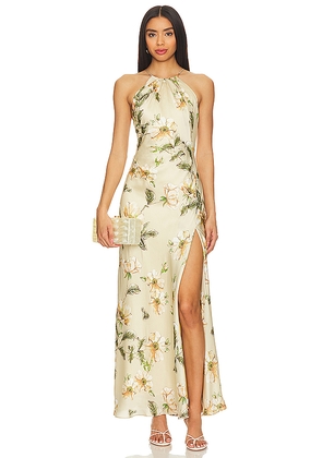 ASTR the Label Elynor Dress in Metallic Gold. Size XL. Also in L.